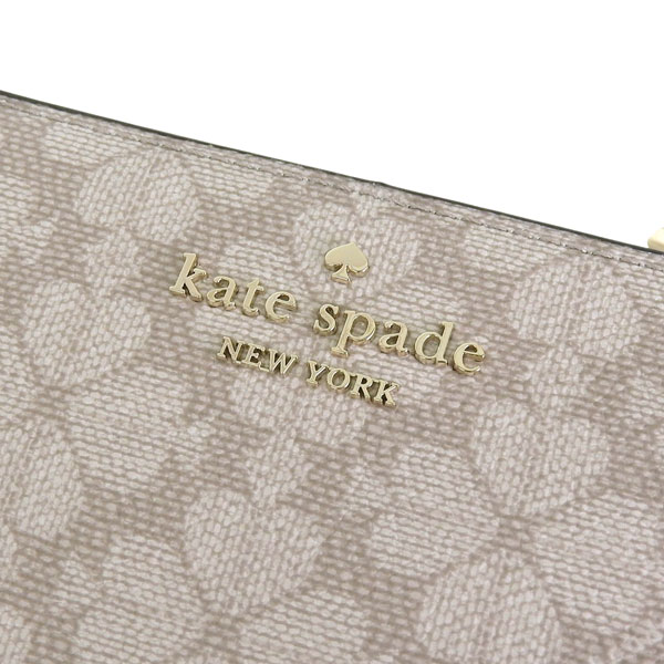 新品　正規品☆kate spade 折り財布　ベージュ　クローバー　二つ折り財布 kate spade NEW YORK（ケイト・スペード ニューヨーク） ケイト