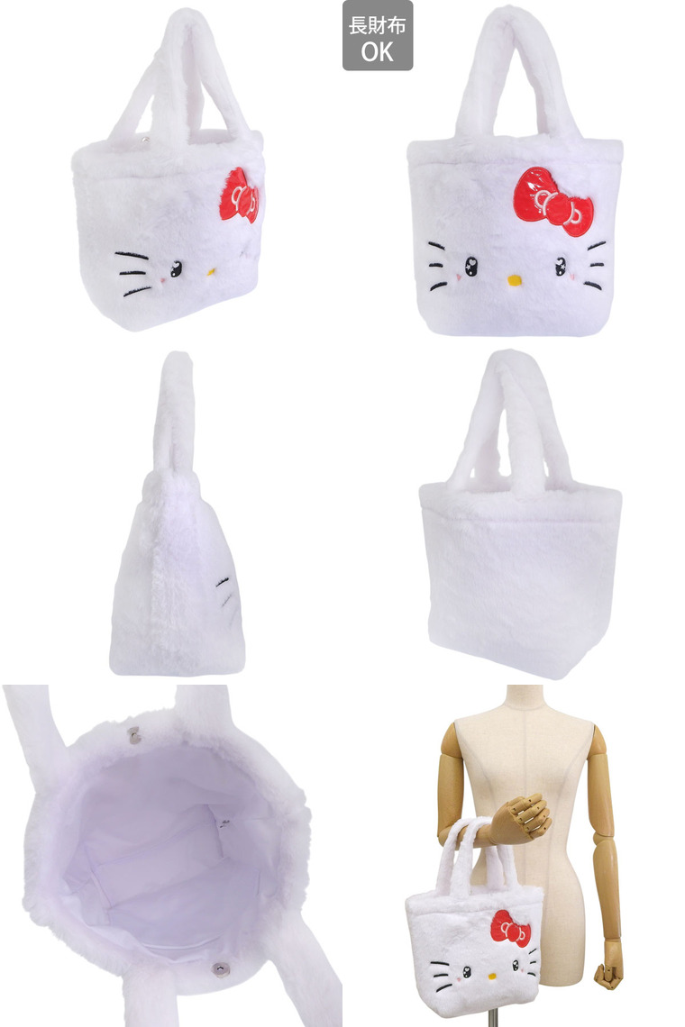 sanrio（サンリオ） キティ バッグ レディース ハンドバッグ フェイク