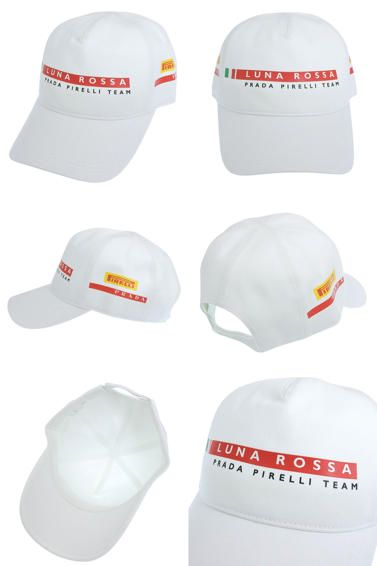 伊製 PRADA プラダスポーツ サンバイザー ハット キャップ 帽子 PRADA プラダ 帽子[品番：SESB0026933]｜Riverall（リヴェラール