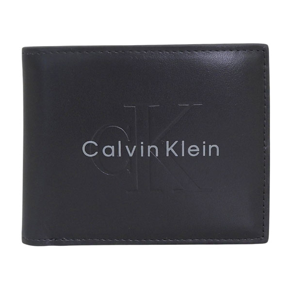 Calvin Klein（カルバン・クライン） 財布 メンズ 2つ折り 折財布