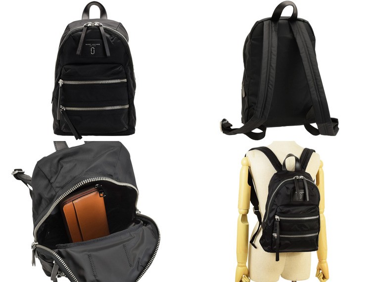 【美品】マークジェイコブス M0012702 バイカーミニ リュック ナイロン MARC JACOBS（マーク・ジェイコブス） バッグ リュックサック バック