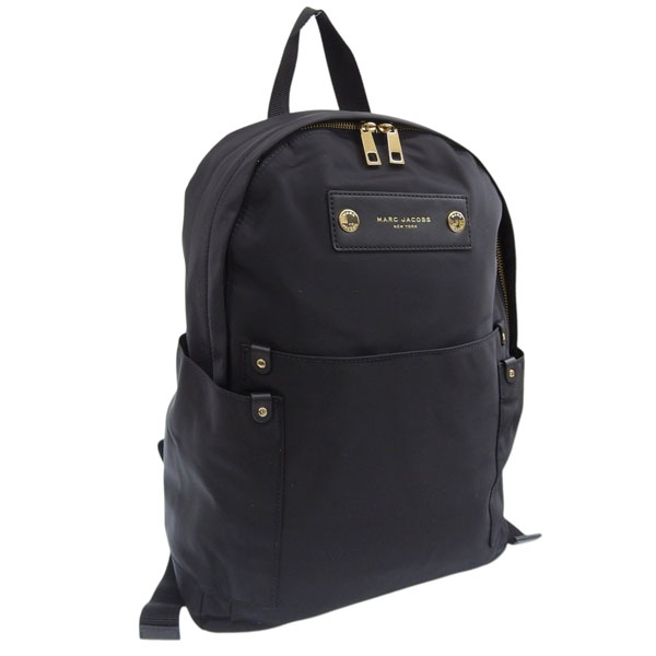 【美品】　最終お値下げ致しました❣️ＭＡＲＣ　ＪＡＣＯＢＳ　黒リュック❤️✨ MARC JACOBS リュック ブラック - メルカリ