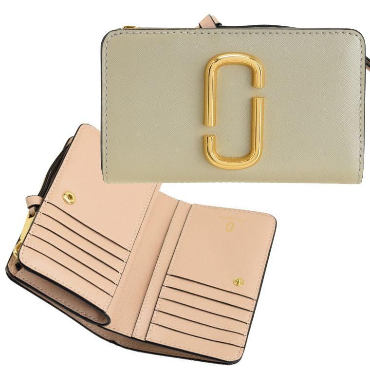 即発★MARC JACOBS★SNAPSHOT コンパクト 財布 M0014281 MARC JACOBS マークジェイコブス 財布 二つ折り財布 スナップ
