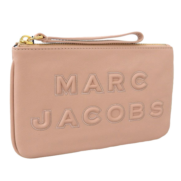 Yahoo! Yahoo!ショッピング(ヤフー ショッピング)マークジェイコブス MARC JACOBS ポーチ 小物入れ レザー BALLTE バレット ベージュピンク レディース m0015754