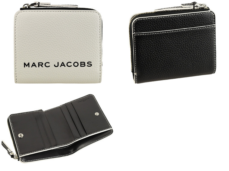●説明文必ず読んでください●新品マークジェイコブス　レア　財布 MARC JACOBS（マーク・ジェイコブス） 財布 折財布 二つ折り メンズ
