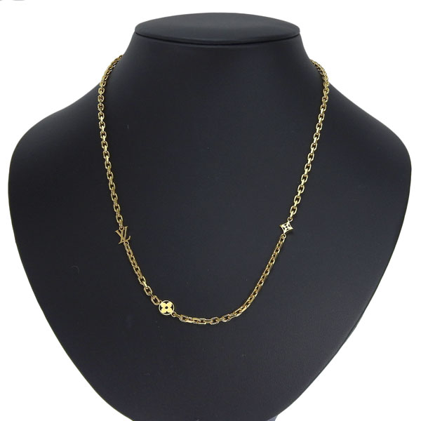 最終値下価格ゴールドチェーンlouis vuitton 金　ネックレス　ヴィトン 楽天市場】ルイヴィトン【Louis Vuitton】M00304 コリエ・チェーン