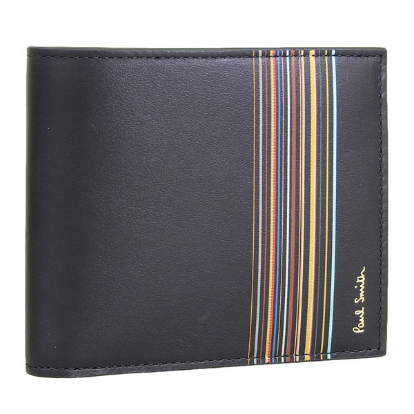 Paul Smith（ポール・スミス） 財布 メンズ 2つ折り 折財布 コンパクト