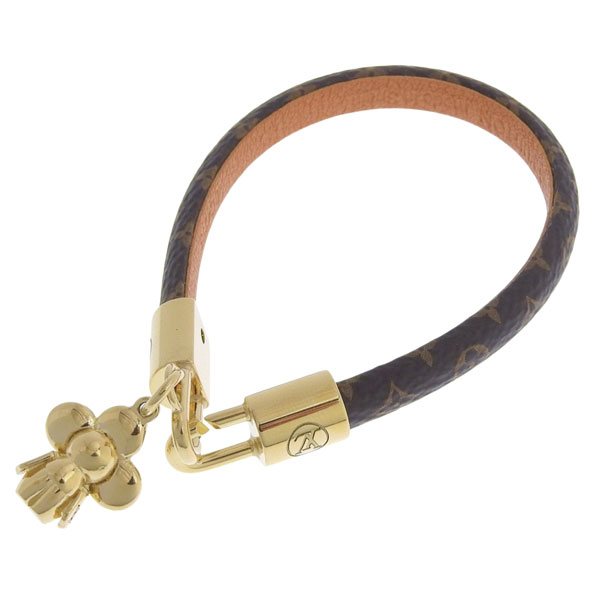 【並行輸入品】ルイヴィトン ブレスレット・ヴィヴィエンヌ アクセサリー レディース 17 ブラウン M4140F LOUIS VUITTON