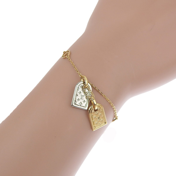 激安 ヴィトン ブレスレット 美品M63142 LOUIS VUITTON（ルイ・ヴィトン） 【並行輸入品】ルイヴィトン