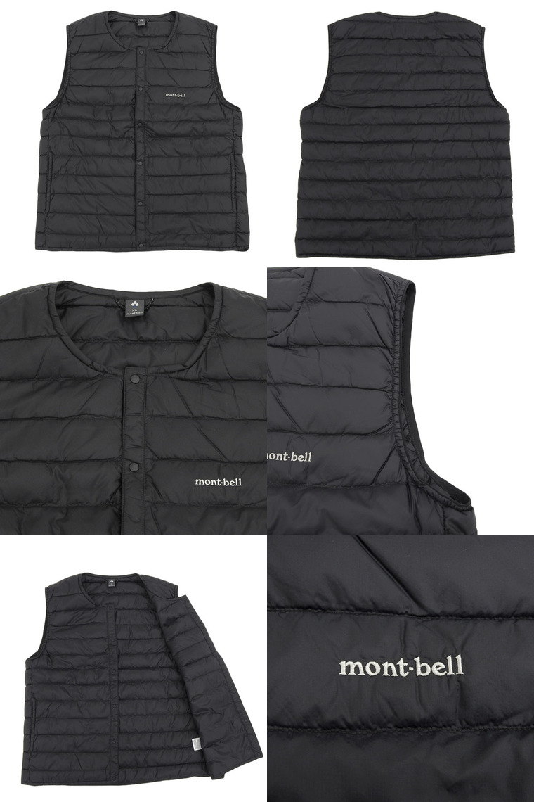 mont-bell（モンベル） ダウンベスト メンズ L ナイロン ブラック