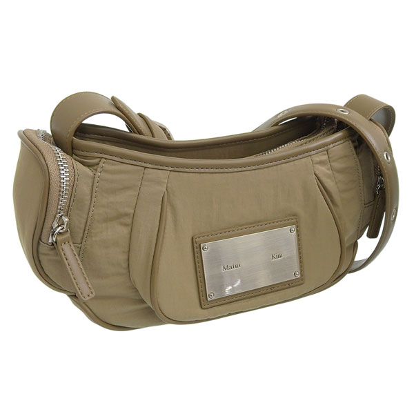 マーティンキム バッグ レディース ショルダーバッグ ナイロン カーキ