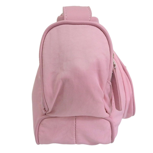 マーティンキム バッグ レディース ショルダーバッグ ナイロン ピンク