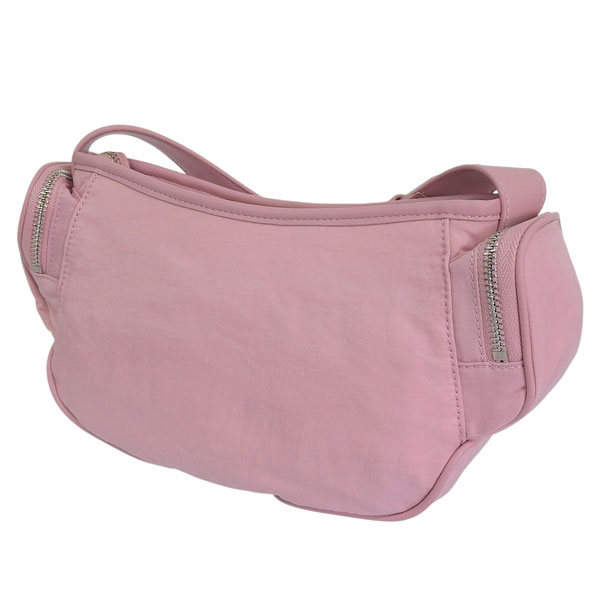 マーティンキム バッグ レディース ショルダーバッグ ナイロン ピンク