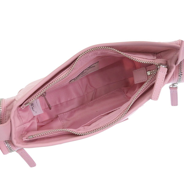 マーティンキム バッグ レディース ショルダーバッグ ナイロン ピンク