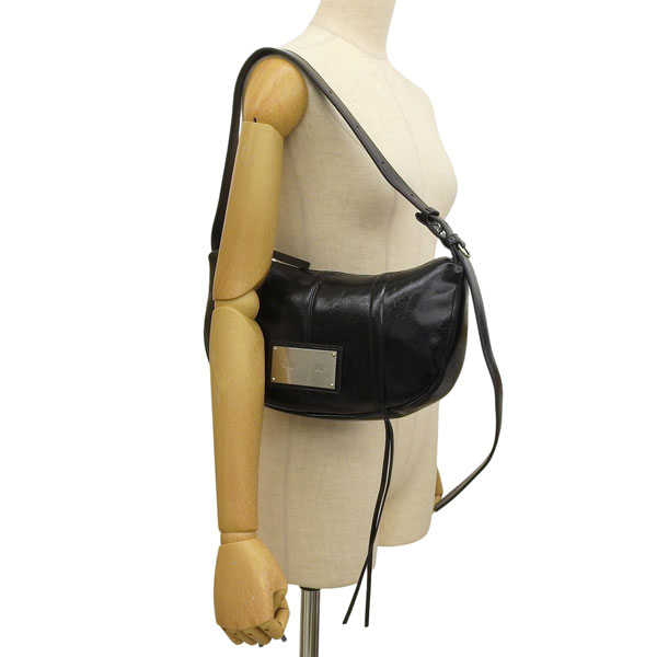 マーティンキム バッグ レディース ショルダーバッグ ブラック HALF