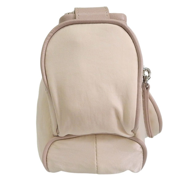 ◆ Matin Kim マーティンキム MADELEINE ROUND BAG バッグ ショルダーバッグ ベージュ ナイロン100% 中古品◆ V5442NH ◇ Matin Kim マーティンキム MADELEINE ROUND BAG バッグ ショルダー