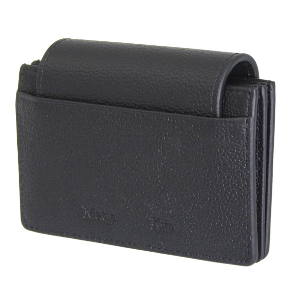 マーティンキム カードケース レディース レザー ブラック ACCORDION
