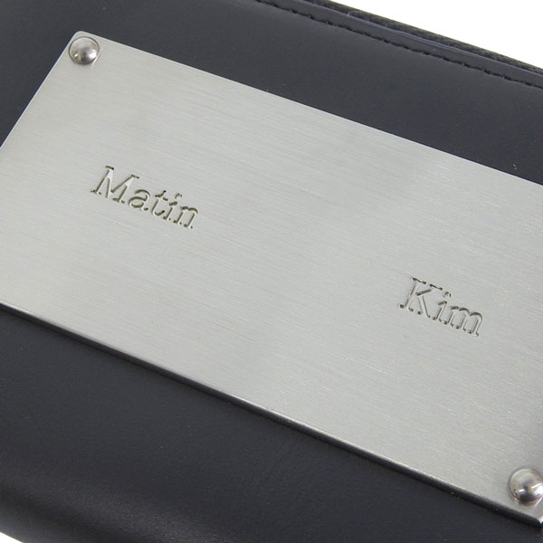 マーティンキム 財布 レディース コインケース レザー ブラック