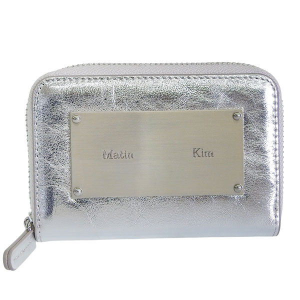 マーティンキム 財布 レディース コインケース レザー シルバー