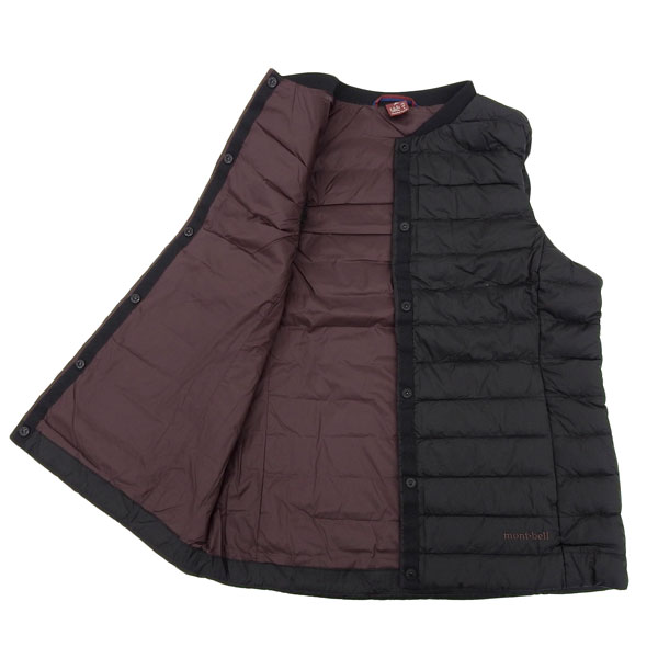 mont-bell ダウンベスト Lサイズ モンベル mont-bell ジャケット ダウンベスト サイズL 黒 メンズ 冬物