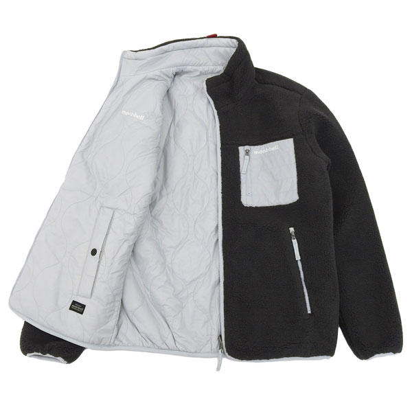 mont-bell ウィンタースポーツジャケット ホワイト/ブラック mont-bell（モンベル） 特価 XS フリースジャケット メンズ レディース