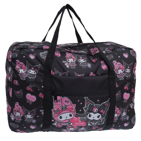 sanrio（サンリオ） バッグ レディース ボストンバッグ ブラックマルチ