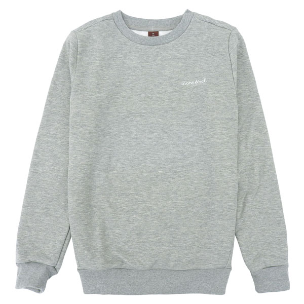 モンベル スウェット トレーナー レディース M グレー MW3DFWRL802MG95 mont bell