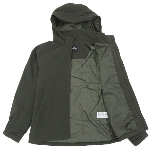 モンベル　スノーウェア　メンズM カーキ モンベル mont-bell パウダーグライド パーカ Men's（メンズ）1102576