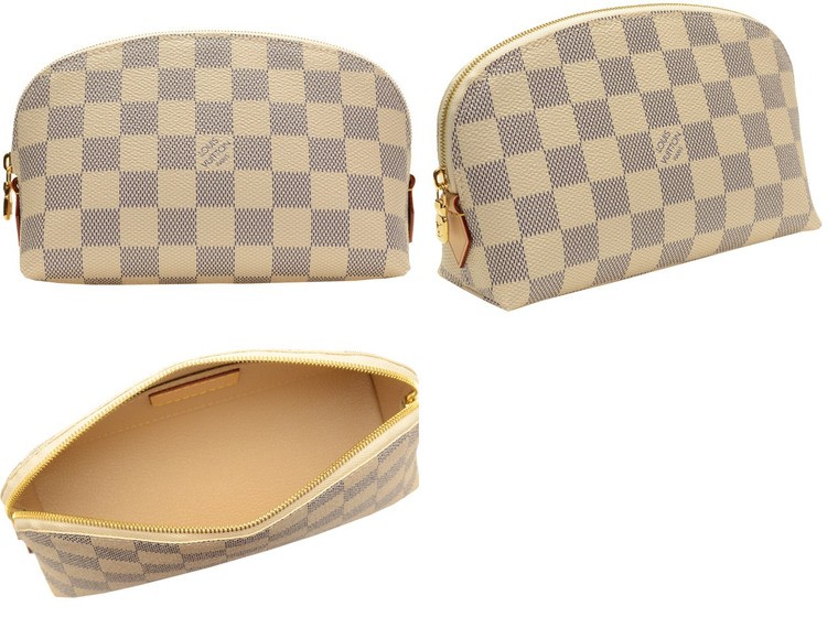 LOUIS VUITTON ルイヴィトン ポーチ ダミエ アズール 小物入れ