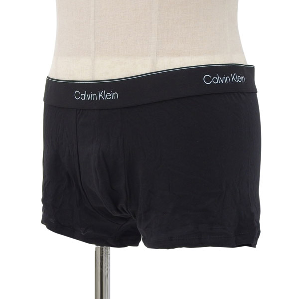 カルバンクライン ボクサーパンツ 下着 アンダーウェア 5枚セット メンズ ブラック Icon Cotton Stretch 5 Low Rise Trunks NB4390TM6 CALVIN KLEIN