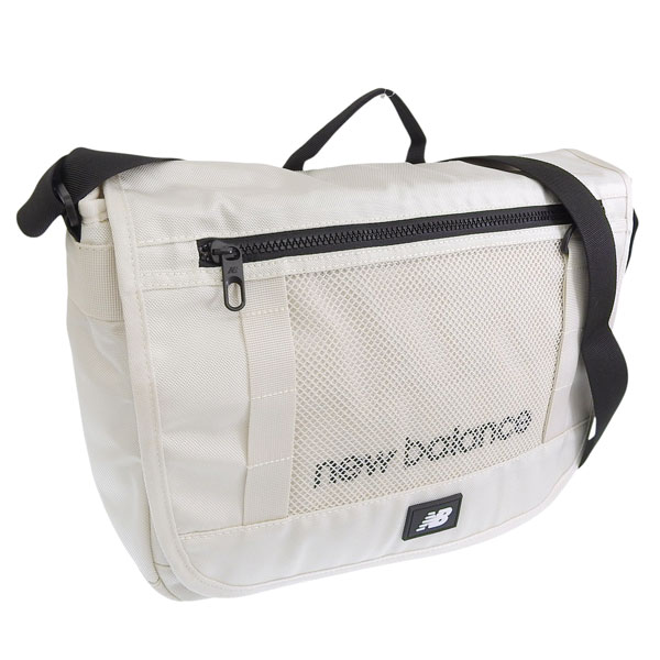 ニューバランス バッグ メンズ レディース ショルダーバッグ S ナイロン クリーム HIDDEN MESSENGER BAG NBGCESS201 CREAM NEW BALANCE A4対応