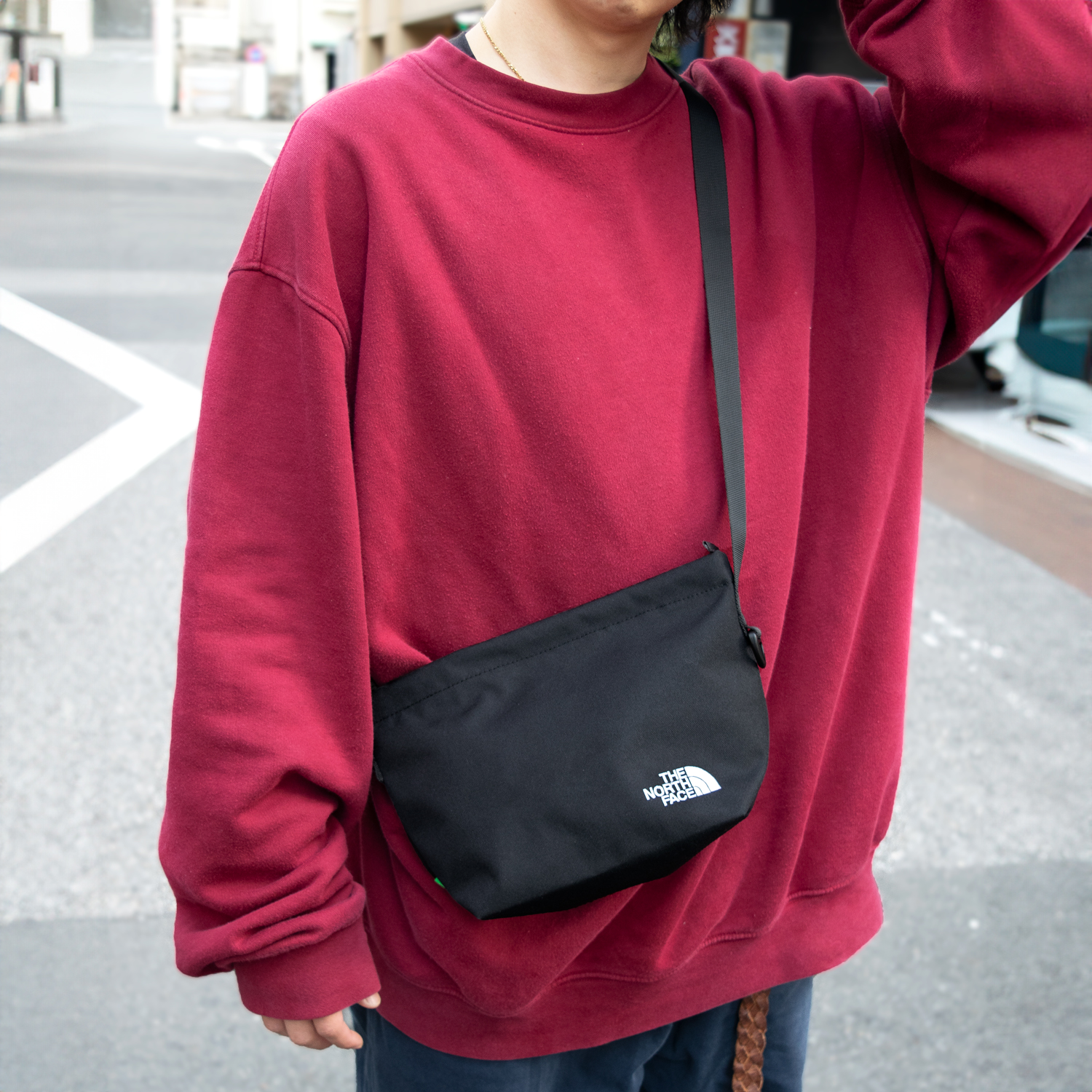 ※Nika2302※90s ノースフェイス　ウエストショルダーバック THE NORTH FACE（ザ ノースフェイス） ウエストバッグ 9L メンズ