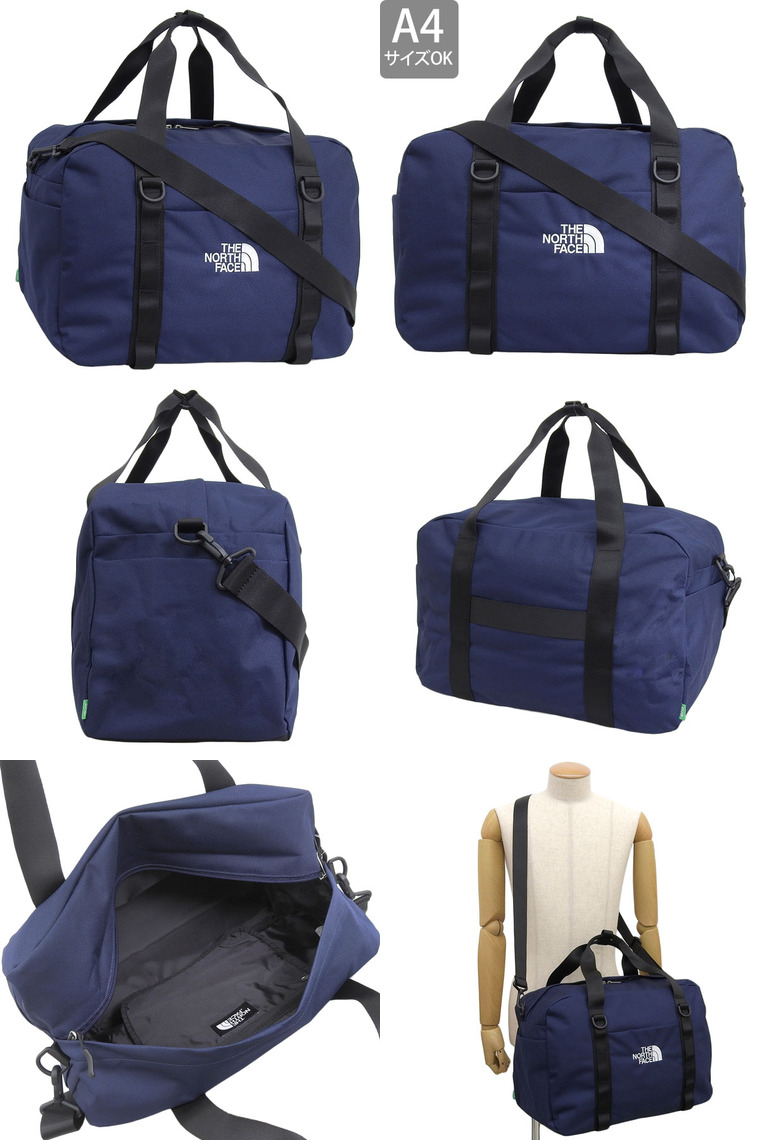 ノースフェイス バッグ メンズ レディース ボストンバッグ 2WAY ショルダーバッグ NN2PP60 THE NORTH FACE A4対応｜riverall-men｜05