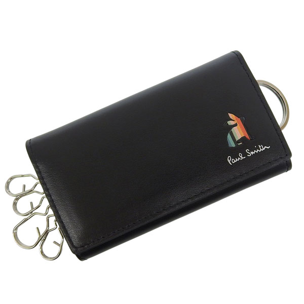 値下げ中【新品未使用】ポールスミス　キーケース Paul Smith（ポール・スミス） キーケース 4連 メンズ アウトレット