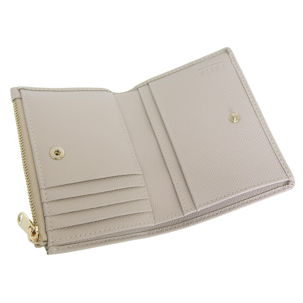フルラ 財布 レディース 二つ折り財布 アウトレット レザー ベージュ BI-FOLD S W/ZIP PCK5CL0BX0306GDJ00 FURLA pck5cl0bx0306gdj00e.jpg
