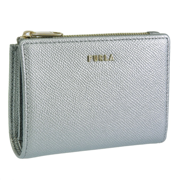 フルラ 財布 レディース 2つ折り 折財布 コンパクト アウトレット レザー シルバー FURLA CLASSIC S BI FOLD S Z W  WALLET PCK5CL0BX0342Y3000