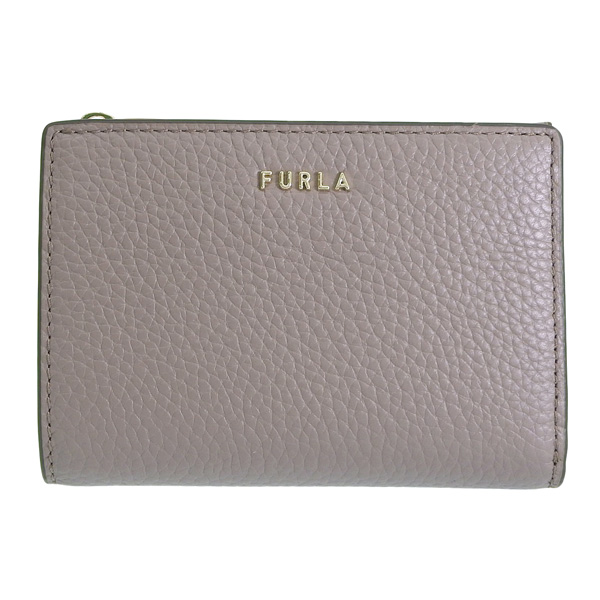 【新品】フルラ FURLA 財布 2つ折り レディース レザー ライトグレー フルラ FURLA 財布 二つ折り財布 折りたたみ財布 小銭入れ付き WP00325