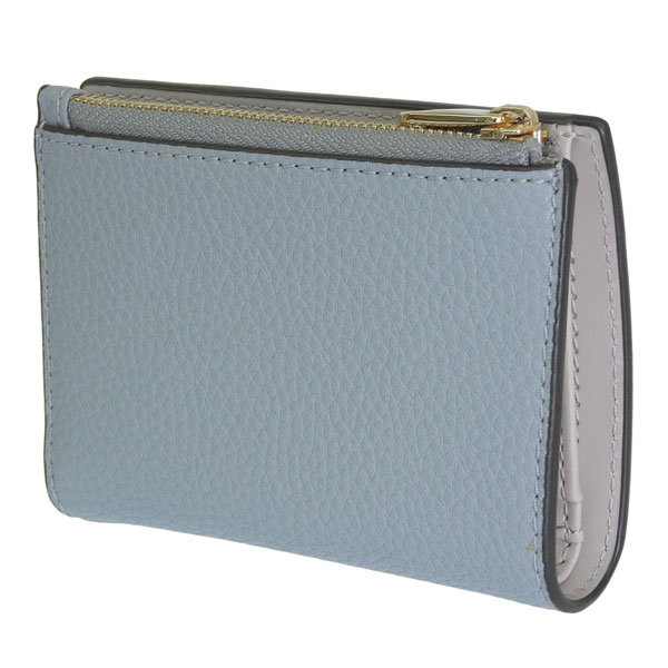 FURLA財布RITZY S ZIP AROUND DOLOMIA くすみブルー FURLA（フルラ） 財布 レディース 2つ折り 折財布 コンパクト
