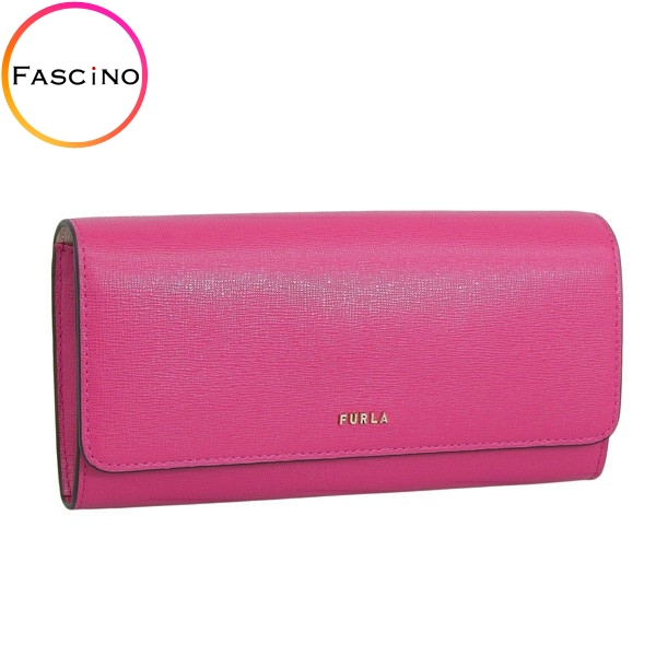 フルラ FURLA BABYLON CONTINENTAL WALLET 長財布 財布 レザー ピンク レディース pcy2uno :pcy2unob300000874s:FASCINO(ファッシノ)