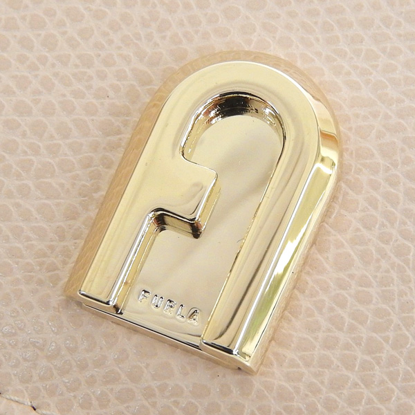 FURLA ベージュ レザー 名刺入れ FURLA（フルラ） FURLA 1927 S CARD CASE W ZIP カードケース 名刺