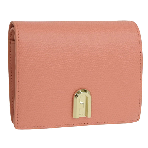 新品 フルラ FURLA 2つ折り財布 1927 S COMPACT WALLET ピンク FURLA（フルラ） FURLA FURLA 1927 S COMPACT WALLET 財布 折財布 二