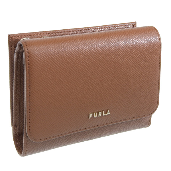 フルラ 財布 レディース 三つ折り 折財布 アウトレット レザー ブラウン CLASSIC M TRIFOLD PS75CL0BX0306O3B00  FURLA