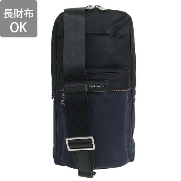 たーくんさん専用★【格安】Paul Smith ボディバッグ　ネイビー　ナイロン psmb0145b.jpg