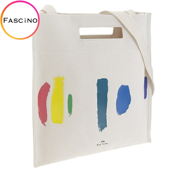 ポールスミス バッグ メンズ ショルダーバッグ 2WAY トートバッグ アウトレット キャンバス ベージュ PAUL SMITH A4対応 :psmb0194:FASCINO(ファッシノ)