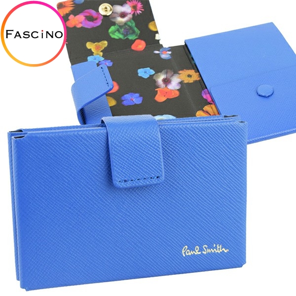 ポールスミス Paul Smith 名刺入れ 牛革 箱付き Paul Smith 【名入れ】ポールスミス 名刺入れ メンズ レザー
