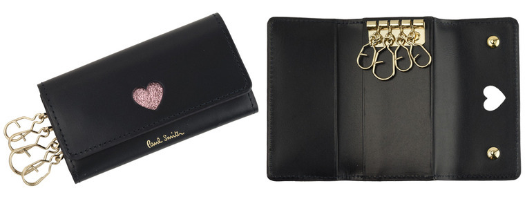 Paul Smith（ポール・スミス） キーケース 4連 ハート柄 レディース