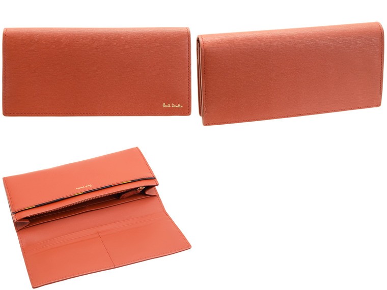 美品 ポールスミス マルチストライプ サフィアーノ ラウンドジップ 二つ折り財布 美品 ポールスミス マルチストライプ サフィアーノ ラウンドジップ 二