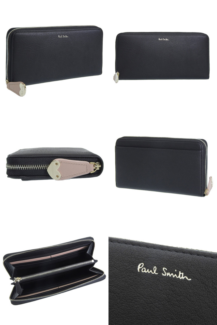 Paul Smith（ポール・スミス） 財布 レディース ラウンドファスナー長