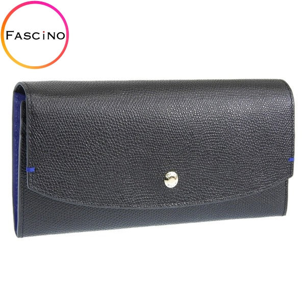 ポールスミス 財布 レディース 長財布 アウトレット レザー ブラック PAUL SMITH :psmlw0293:FASCINO(ファッシノ)