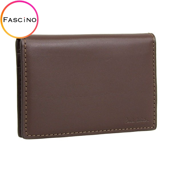 ポールスミス 定期入れ パスケース カードケース メンズ レディース アウトレット レザー チョコ PSMP0094 PAUL SMITH :psmp0094:FASCINO(ファッシノ)